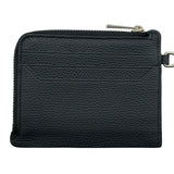 ロエベ LOEWE アナグラムスクエアコインカードホルダー C821SQLX03 ブラック シルバー金具 カーフ ユニセックス カードケース
