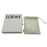 ロエベ LOEWE アナグラムスクエアコインカードホルダー C821SQLX03 ブラック シルバー金具 カーフ ユニセックス カードケース