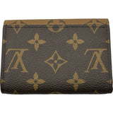 ルイ・ヴィトン LOUIS VUITTON ポルトモネ・ロザリ M82333 ブラウン モノグラム・リバース レディース コインケース