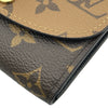 ルイ・ヴィトン LOUIS VUITTON ポルトモネ・ロザリ M82333 ブラウン モノグラム・リバース レディース コインケース