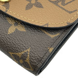ルイ・ヴィトン LOUIS VUITTON ポルトモネ・ロザリ M82333 ブラウン モノグラム・リバース レディース コインケース