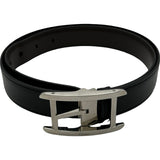 カルティエ Cartier タンクベルト ブラック/ブラウン シルバー金具 カーフ メンズ ベルト