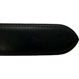 カルティエ Cartier タンクベルト ブラック/ブラウン シルバー金具 カーフ メンズ ベルト