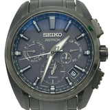 セイコー SEIKO アストロン デュアルタイム SBXC069(5X53-0AV0) ブラック チタン ソーラー メンズ 腕時計