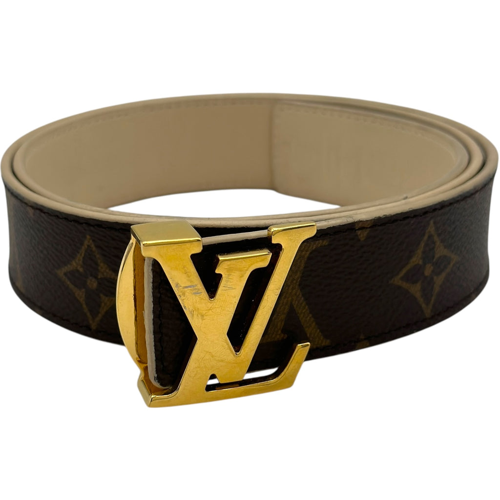 ルイ・ヴィトン LOUIS VUITTON サンチュールLVイニシャル80cm M03171 
