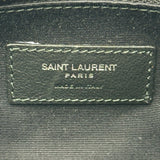 サンローラン SAINT LAURENT ルル ミディアム 574946 ブラック シルバー金具 カーフ レディース ショルダーバッグ