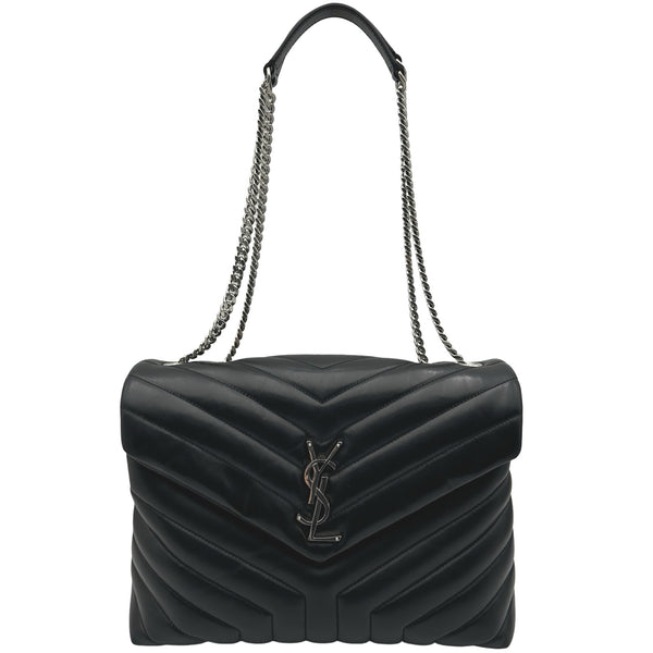 サンローラン SAINT LAURENT ルル ミディアム 574946 ブラック