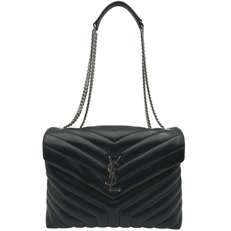 サンローラン SAINT LAURENT ルル ミディアム 574946 ブラック