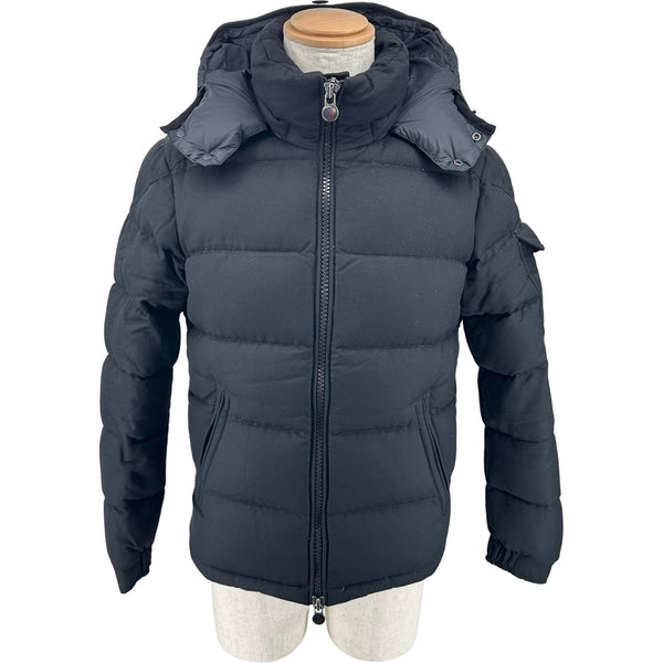 モンクレール MONCLER MONTGENEVRE ダウンジャケット ブラック ウール