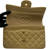 シャネル CHANEL マトラッセ23 A01113 5番台 ベージュ ゴールド金具 ラム レディース ショルダーバッグ