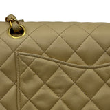 シャネル CHANEL マトラッセ23 A01113 5番台 ベージュ ゴールド金具 ラム レディース ショルダーバッグ