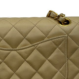 シャネル CHANEL マトラッセ23 A01113 5番台 ベージュ ゴールド金具 ラム レディース ショルダーバッグ