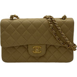 シャネル CHANEL マトラッセ23 A01113 5番台 ベージュ ゴールド金具 ラム レディース ショルダーバッグ