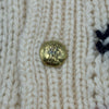 モンクレールガムブルー MONCLER GAMME BLEU MAGLIONE TRICOAT カーディガン アイボリー ウール メンズ カーディガン