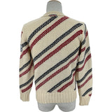 モンクレールガムブルー MONCLER GAMME BLEU MAGLIONE TRICOAT カーディガン アイボリー ウール メンズ カーディガン