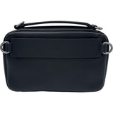 VALENTINO GARAVANI ヴァレンティノ・ガラヴァーニ Vロゴ 2WAYショルダー XY2B0B50VJM ブラック/ラッカー レザー メンズ ショルダーバッグ