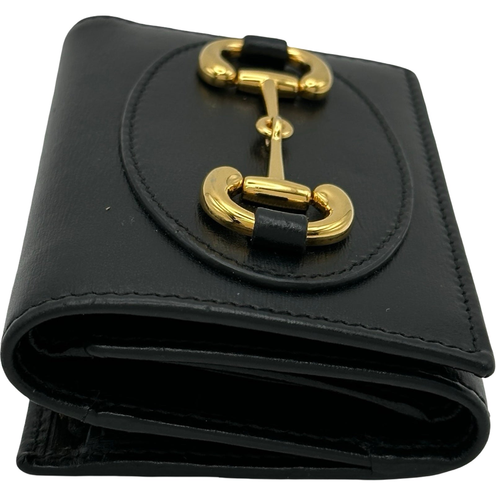 グッチ GUCCI ホースビットコンパクトウォレット 644462 ブラック