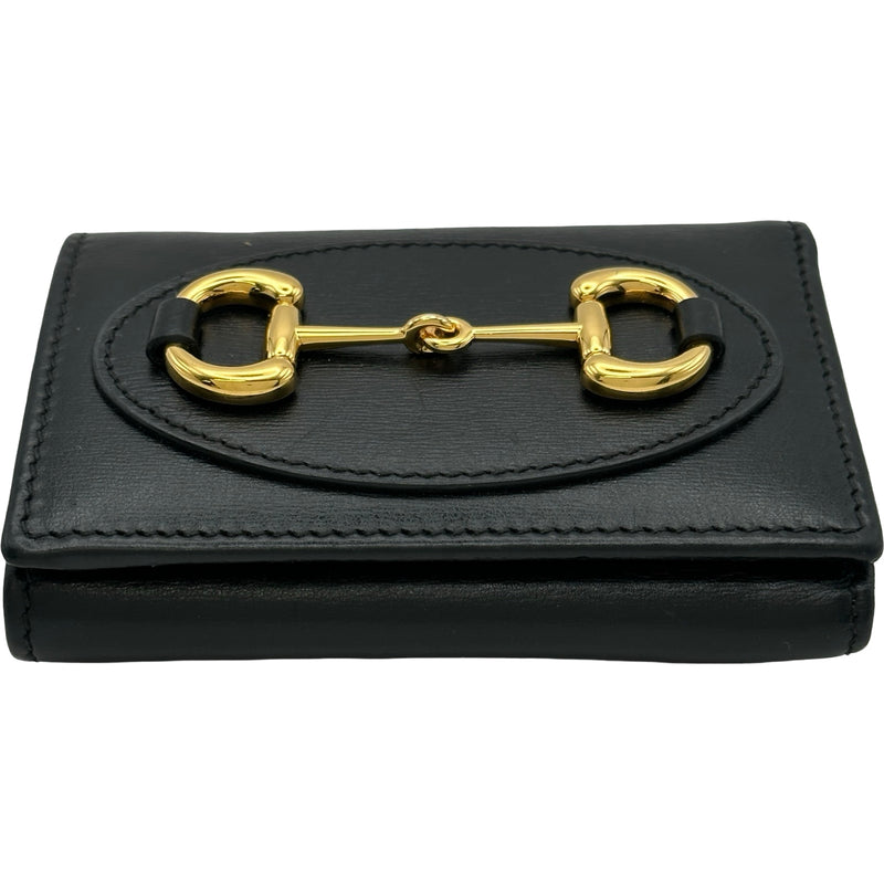グッチ GUCCI ホースビットコンパクトウォレット 644462 ブラック