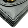 グッチ GUCCI ホースビットコンパクトウォレット 644462 ブラック ゴールド金具 レザー レディース 三つ折り財布