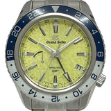 グランドセイコー Grand Seiko スポーツコレクション スプリングドライブ GMT SBGE315(9R66-0BK0) イエロー ステンレススチール 自動巻き メンズ 腕時計