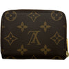 ルイ・ヴィトン LOUIS VUITTON ジッピーコインパース M60067 ブラウン モノグラムキャンバス レディース コインケース