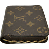 ルイ・ヴィトン LOUIS VUITTON ジッピーコインパース M60067 ブラウン モノグラムキャンバス レディース コインケース