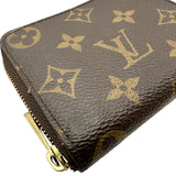 ルイ・ヴィトン LOUIS VUITTON ジッピーコインパース M60067 ブラウン モノグラムキャンバス レディース コインケース