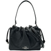 コーチ COACH フェイドローストリング バッグ CT763 ブラック レザー レディース ショルダーバッグ