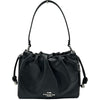コーチ COACH フェイドローストリング バッグ CT763 ブラック レザー レディース ショルダーバッグ