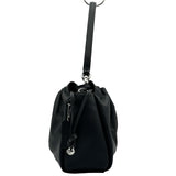コーチ COACH フェイドローストリング バッグ CT763 ブラック レザー レディース ショルダーバッグ
