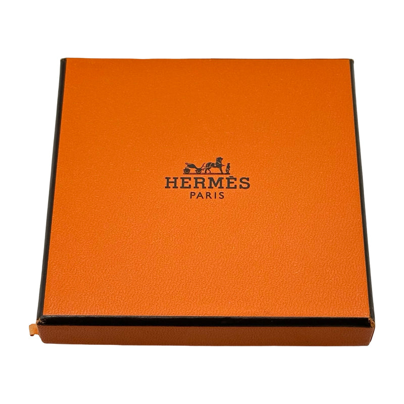 エルメス HERMES カージュドアッシュHキューブネックレス ピンク