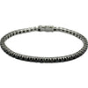 ダミアーニ DAMIANI タイムレス クラシック ブラックダイヤ ブレスレット ホワイト/ゴールド 750 ブラックダイヤ ジュエリー