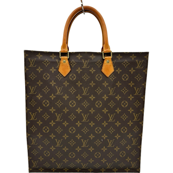 ✨美品✨LOUIS VUITTON トートバッグ モノグラム サックプラ 鑑定済 ルイ・ヴィトン LOUIS VUITTON サックプラ M51140 ブラウン モノグラム