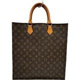 ルイ・ヴィトン LOUIS VUITTON サックプラ M51140 ブラウン モノグラムキャンバス レディース トートバッグ