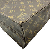 ルイ・ヴィトン LOUIS VUITTON サックプラ M51140 ブラウン モノグラムキャンバス レディース トートバッグ