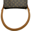 ルイ・ヴィトン LOUIS VUITTON ルーピングMM M51146 ブラウン モノグラムキャンバス レディース ハンドバッグ