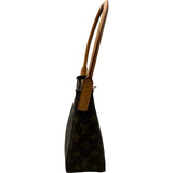 ルイ・ヴィトン LOUIS VUITTON ルーピングMM M51146 ブラウン モノグラムキャンバス レディース ハンドバッグ