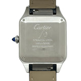 カルティエ Cartier サントスデュモン ウォッチ LM WSSA0085 シルバー ステンレススチール クオーツ メンズ 腕時計