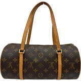 ルイ・ヴィトン LOUIS VUITTON パピヨン30 M51385 ブラウン モノグラムキャンバス レディース ハンドバッグ