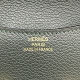 エルメス HERMES コンスタンススリム ヴェルソ W刻印 ヴェールフォンセ/モワイヤン ゴールド金具 エバーカラー レディース 二つ折り財布