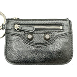 バレンシアガ BALENCIAGA ルカゴール 694027 ブラック シルバー金具 レザー レディース クラッチバッグ
