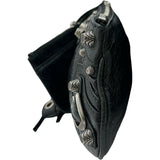 バレンシアガ BALENCIAGA ルカゴール 694027 ブラック シルバー金具 レザー レディース クラッチバッグ