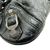 バレンシアガ BALENCIAGA ルカゴール 694027 ブラック シルバー金具 レザー レディース クラッチバッグ