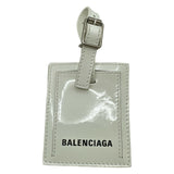 バレンシアガ BALENCIAGA ビストロXXS 678028 ホワイト シルバー金具 エナメル レディース トートバッグ