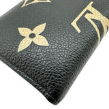 ルイ・ヴィトン LOUIS VUITTON ポルトフォイユ・ヴィクトリーヌ M80968 ブラック モノグラムバイカラーアンプラント レディース 三つ折り財布
