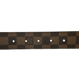 ルイ・ヴィトン LOUIS VUITTON サンチュール・アンヴァントゥール M9677 ブラウン ゴールド金具 ダミエ メンズ ベルト