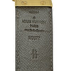 ルイ・ヴィトン LOUIS VUITTON サンチュール・アンヴァントゥール M9677 ブラウン ゴールド金具 ダミエ メンズ ベルト