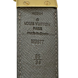 ルイ・ヴィトン LOUIS VUITTON サンチュール・アンヴァントゥール M9677 ブラウン ゴールド金具 ダミエ メンズ ベルト