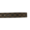 ルイ・ヴィトン LOUIS VUITTON サンチュール・アンヴァントゥール M9677 ブラウン ゴールド金具 ダミエ メンズ ベルト