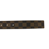 ルイ・ヴィトン LOUIS VUITTON サンチュール・アンヴァントゥール M9677 ブラウン ゴールド金具 ダミエ メンズ ベルト
